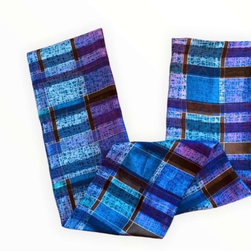 Silk Polyester Blend Scarf